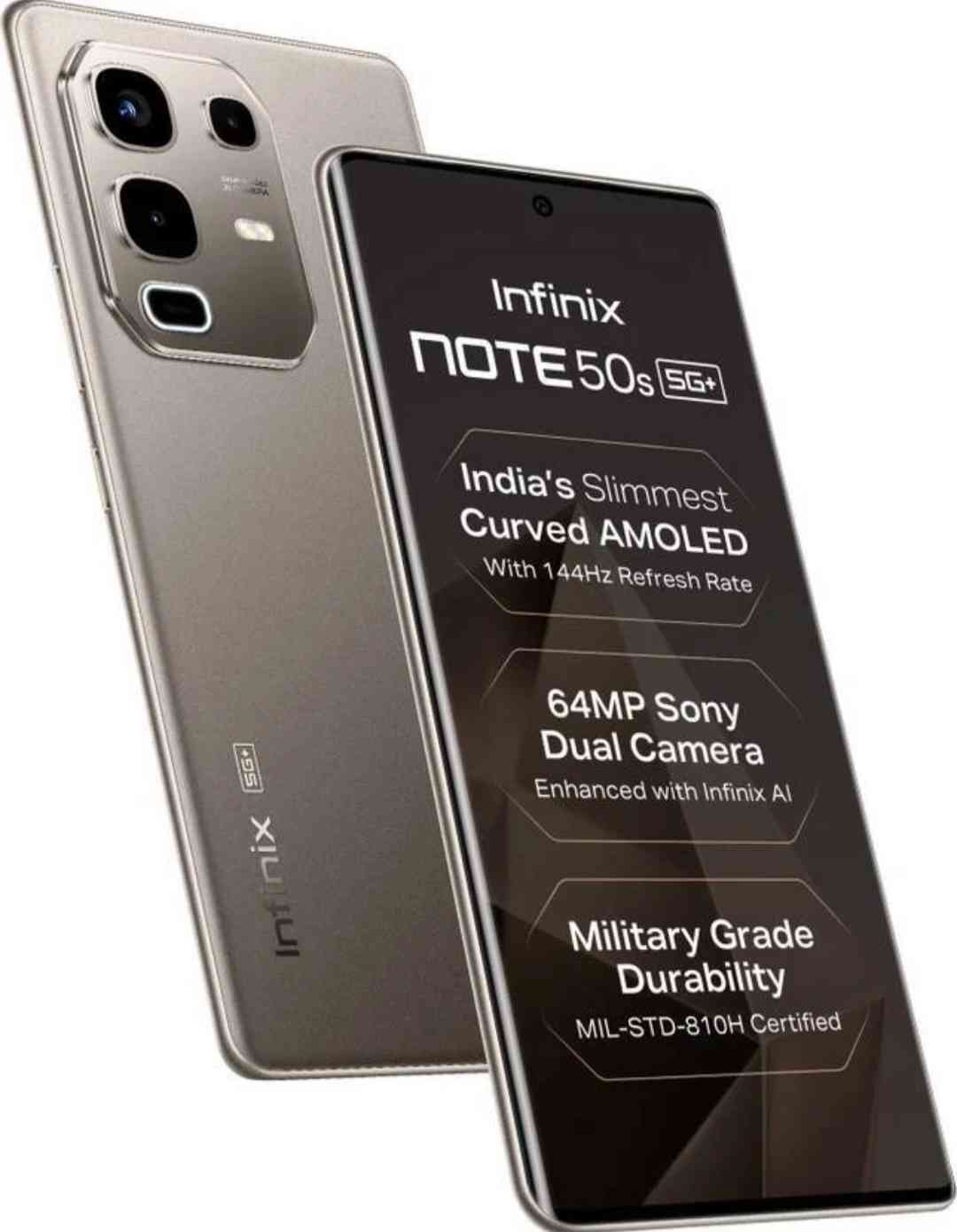 Infinix Note 50 Pro+ Plus 5G GREY 12GB+256GB Dual SIM Android Mobile Phone