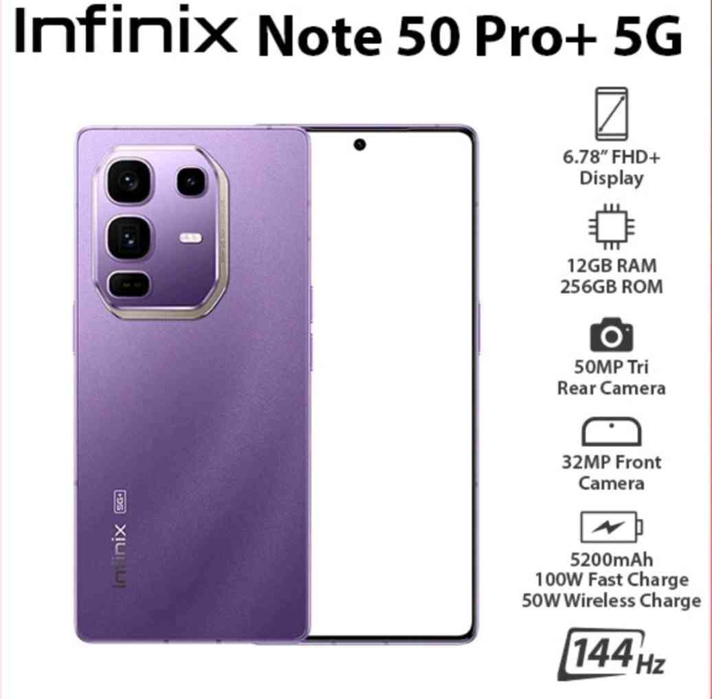 Infinix Note 50 Pro-+ Plus 5G RACING 12GB+256GB Dual SIM