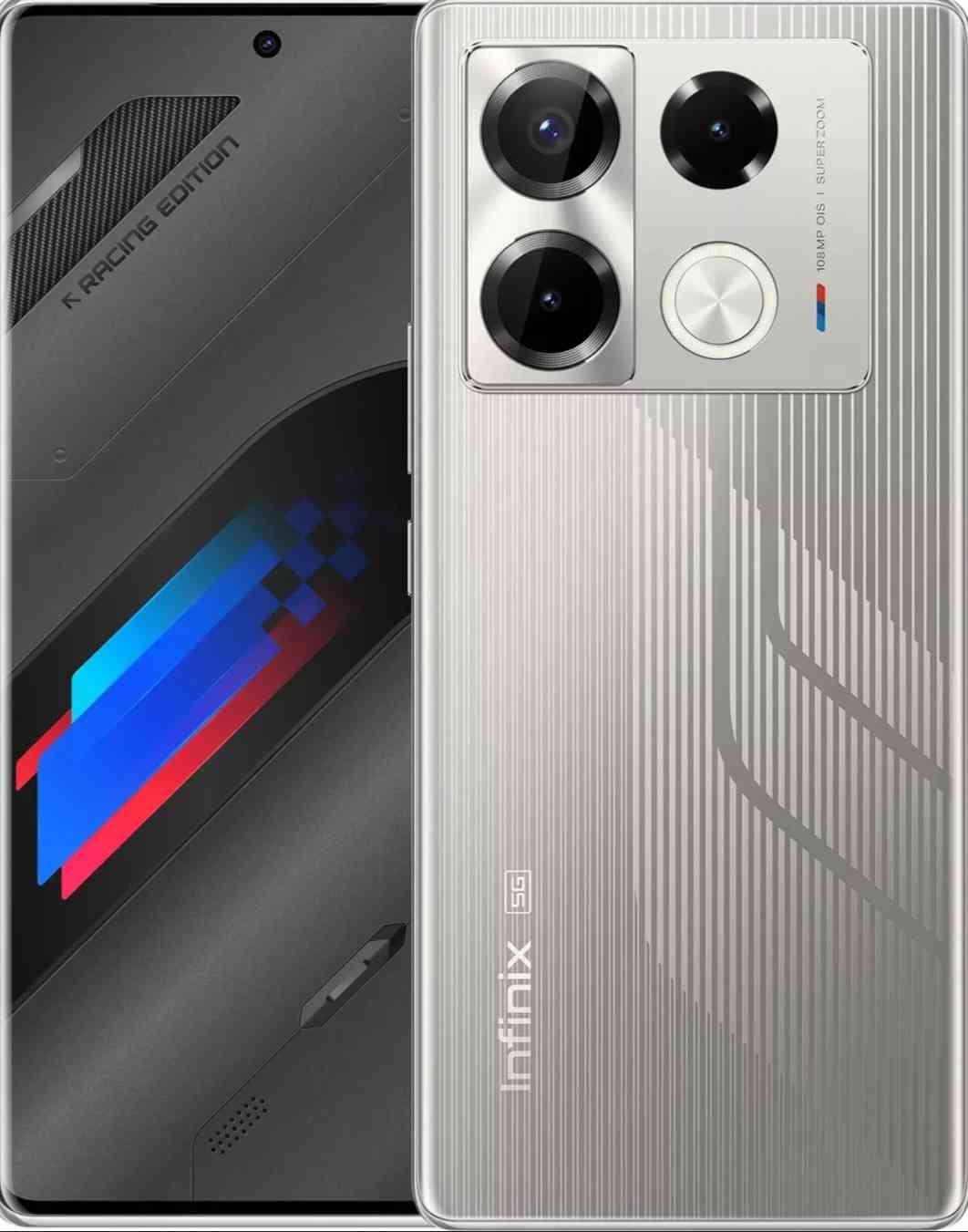 Infinix Note 50s 5G+- Titanium Grey (256GB, 8GB RAM, Dual SIM,Factory...