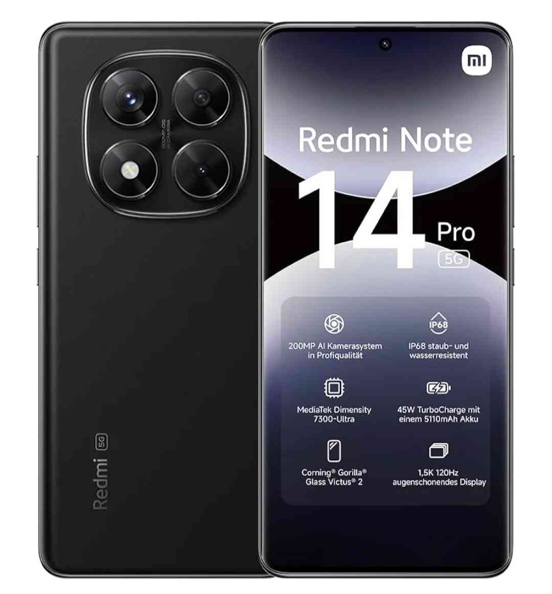 Xiaomi Redmi Note 13 5G 8GB+256GB- Dual SIM (Unlocked) - UK Version - NEW