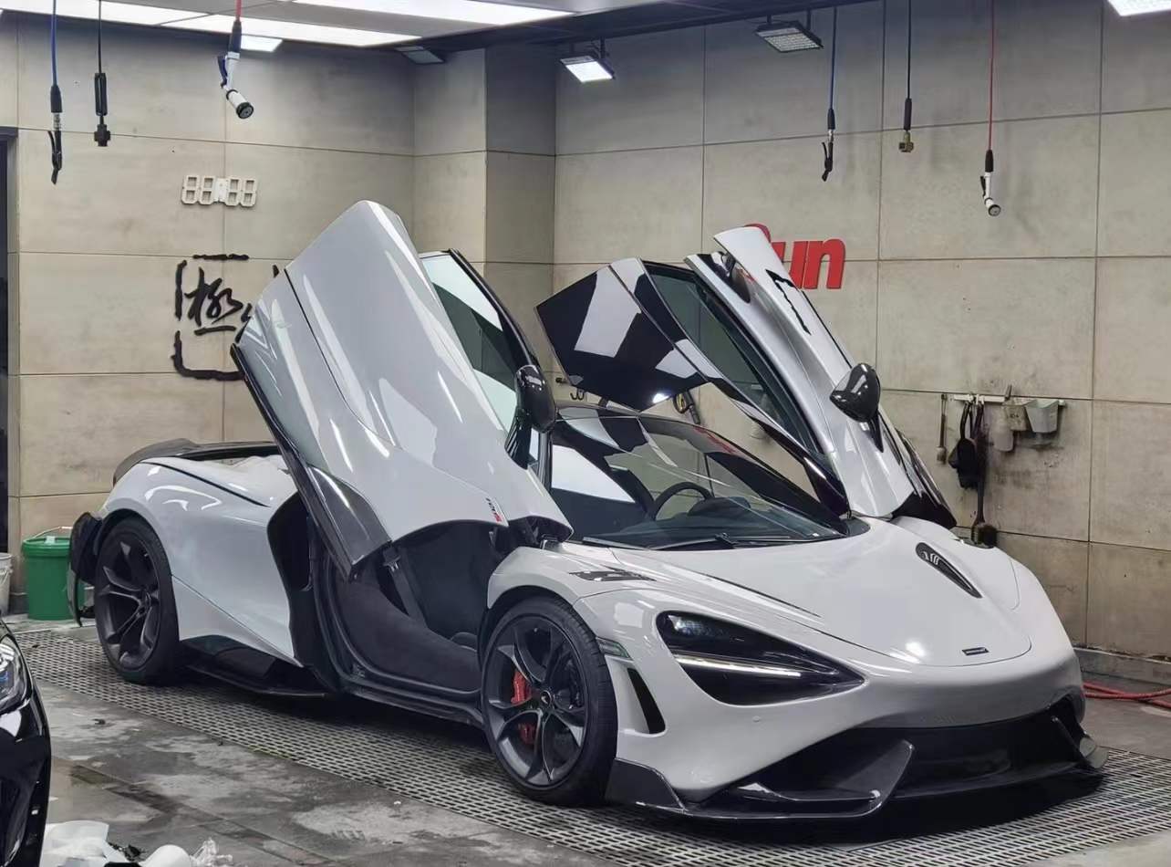 McLaren 720S Upgraded with 765LT Style Body Kit Carbon Fiber Body Kit