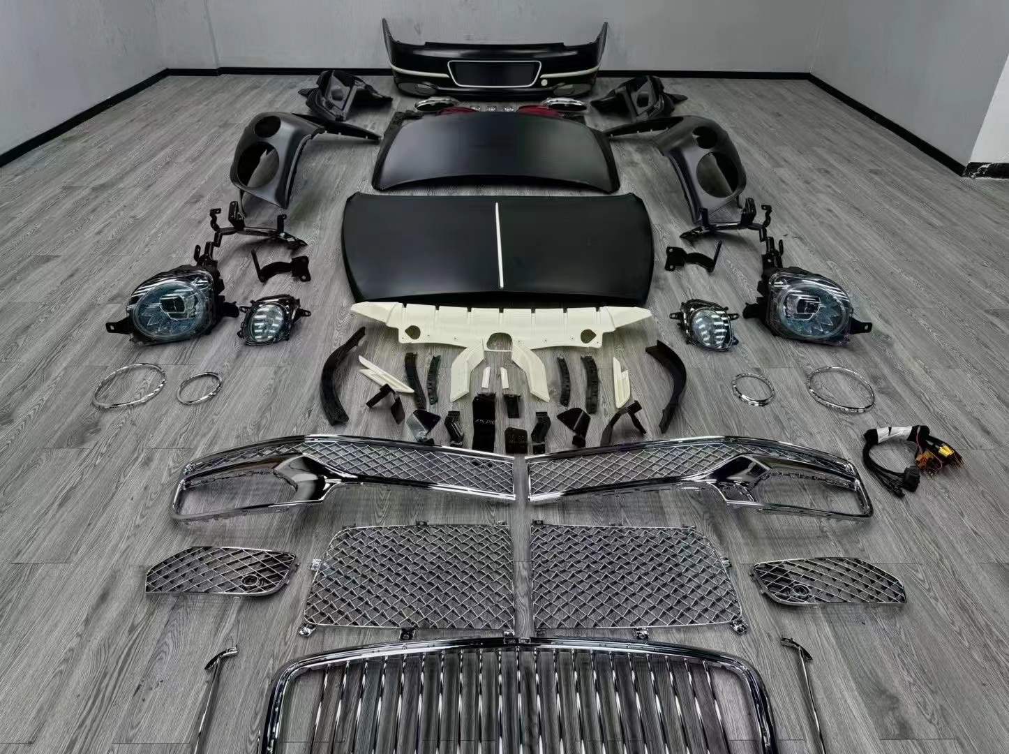 Bentley Flying Spur Old-to-New Conversion (Metal + PP)