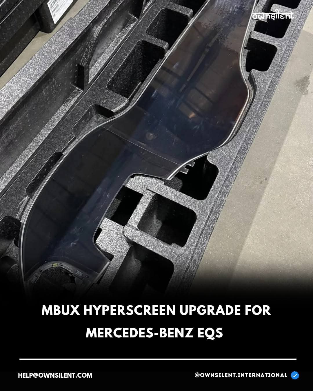 Genuine Mercedes-Benz EQS MBUX Hyperscreen Retrofit Kit (LHD & RHD) – OEM Display Upgrade