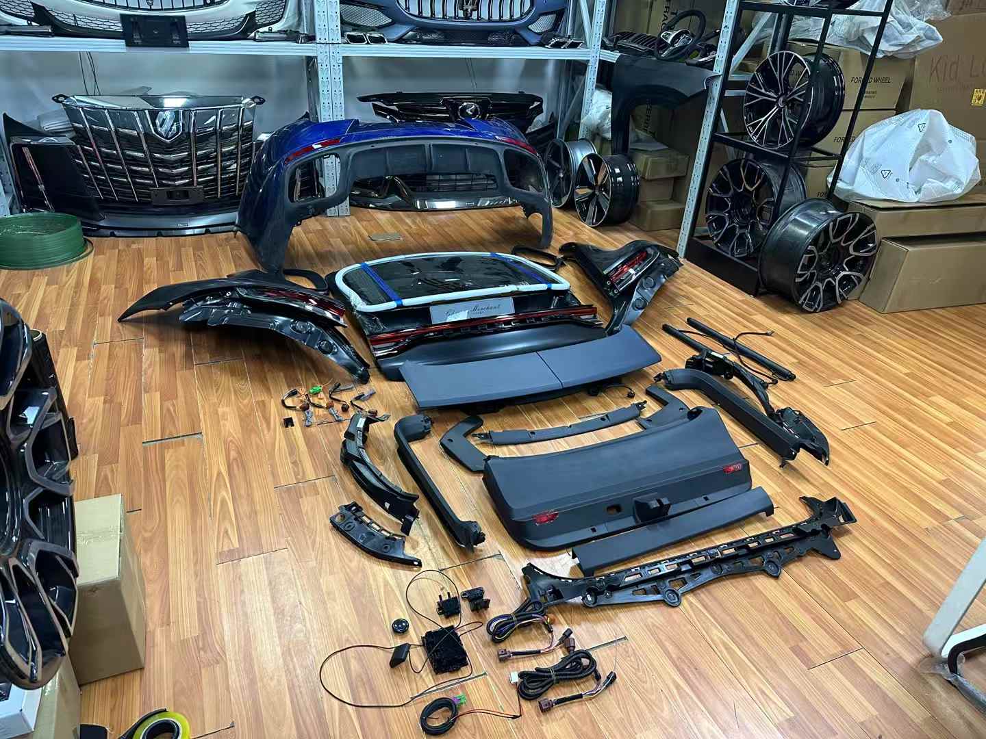 Porsche Panamera 2010-2013 970.1 Upgrade to 2023 Turbo S Full Body Kit