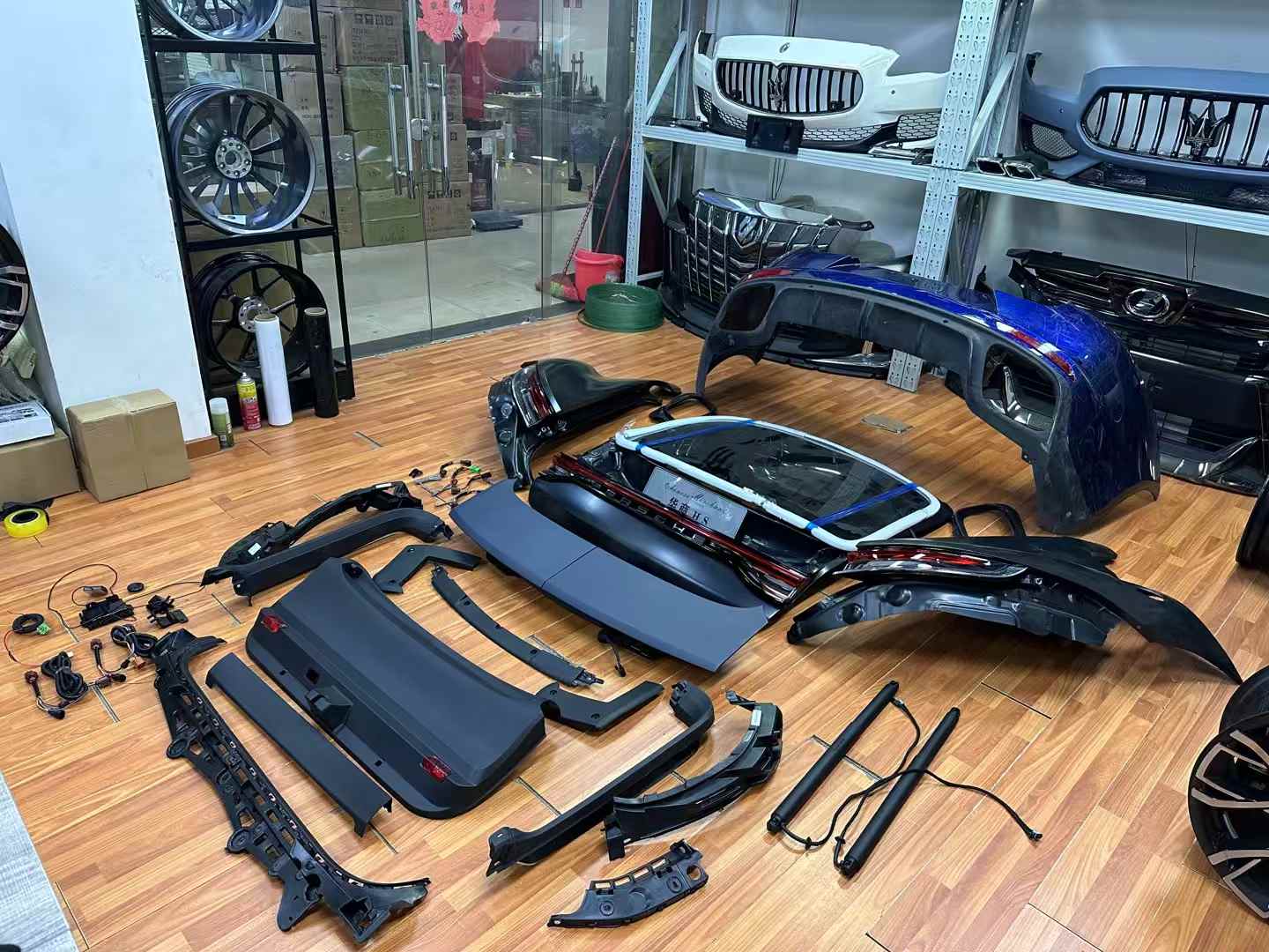 Porsche Panamera 2010-2013 970.1 Upgrade to 2023 Turbo S Full Body Kit