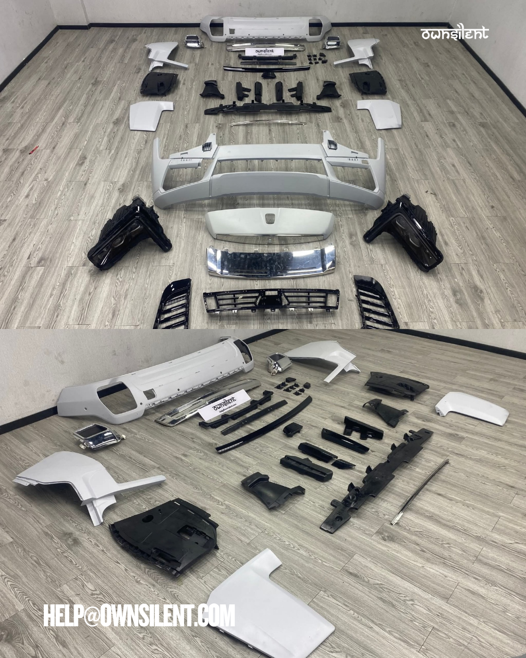 Rolls-Royce Cullinan Series I Conversion Facelift Body Kit to Series II