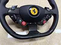 Ferrari LED Carbon Fiber Steering Wheel for 458, FF, F12, 488, GTC4, 812, F8, Portofino