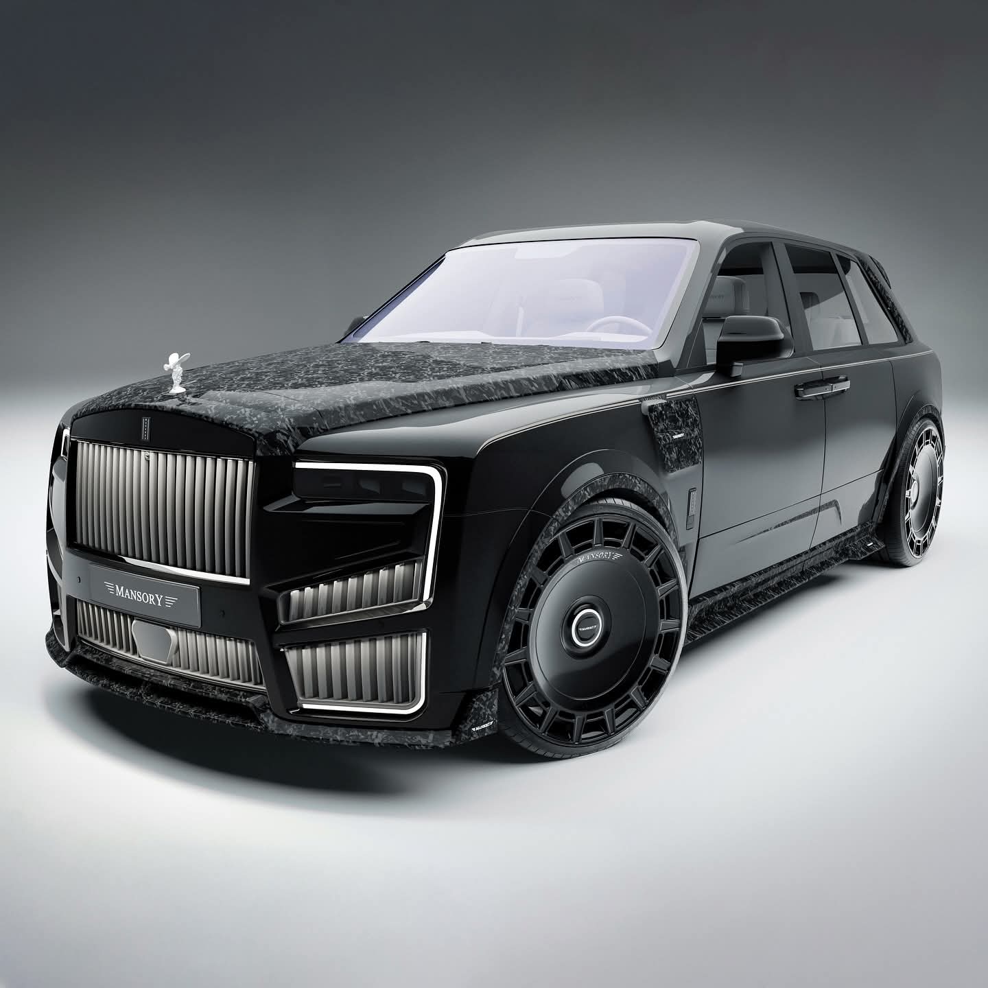 Rolls-Royce Cullinan Series II Mansory Design Exterior Carbon Fiber Body Kits Rolls-Royce Cullinan Series II Mansory Design Exterior Carbon Fiber Body Kits