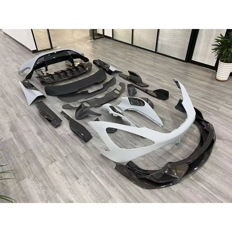 McLaren 720S to 765LT Full Carbon Fiber Body Kit Upgrade McLaren 720S to 765LT Full Carbon Fiber Body Kit Upgrade