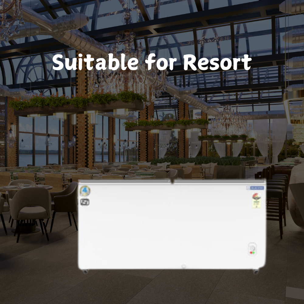 Suitable for Resort: Blue star Hard Top 300 litre Chest Freezer-CF3-300MPW Suitable for Resort: Blue star Hard Top 300 litre Chest Freezer-CF3-300MPW