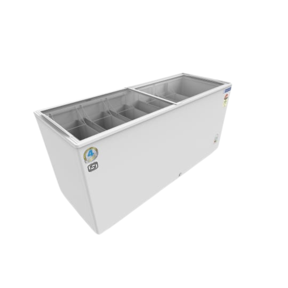 Shop Online Blue Star Flat glass top Deep Freezer- GT4-500M at Me shop