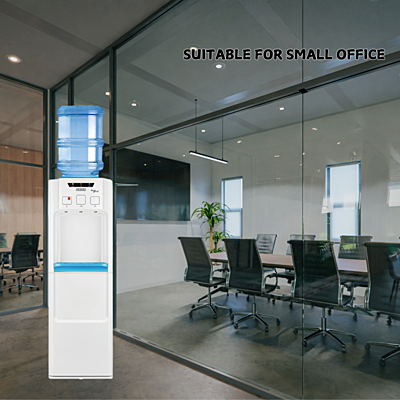 Suitable for large office: Usha Aquagenie water dispenser with cooling cabinet