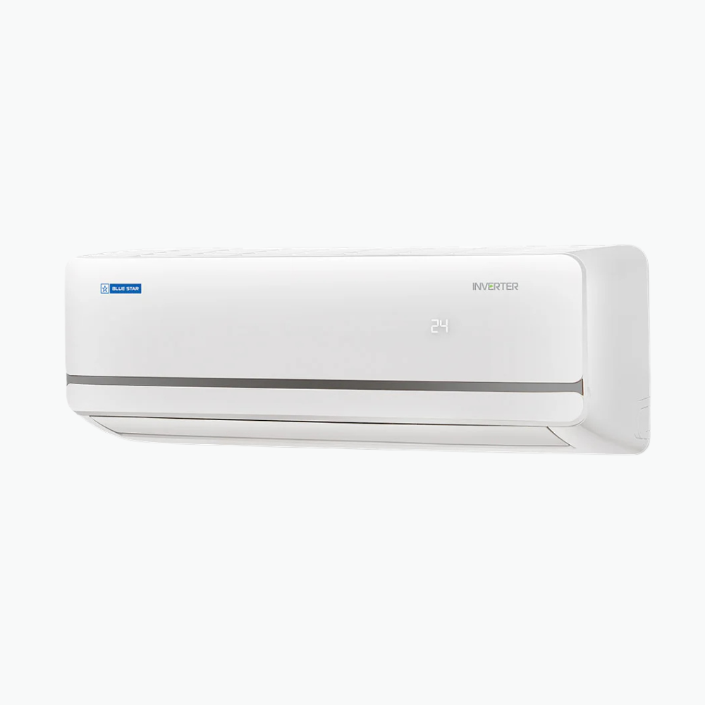 Image of the Blue Star IC312SNU indoor unit, front view.
