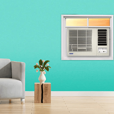 The Blue Star WFA212LN efficiently cools a small home office. The Blue Star WFA212LN efficiently cools a small home office.