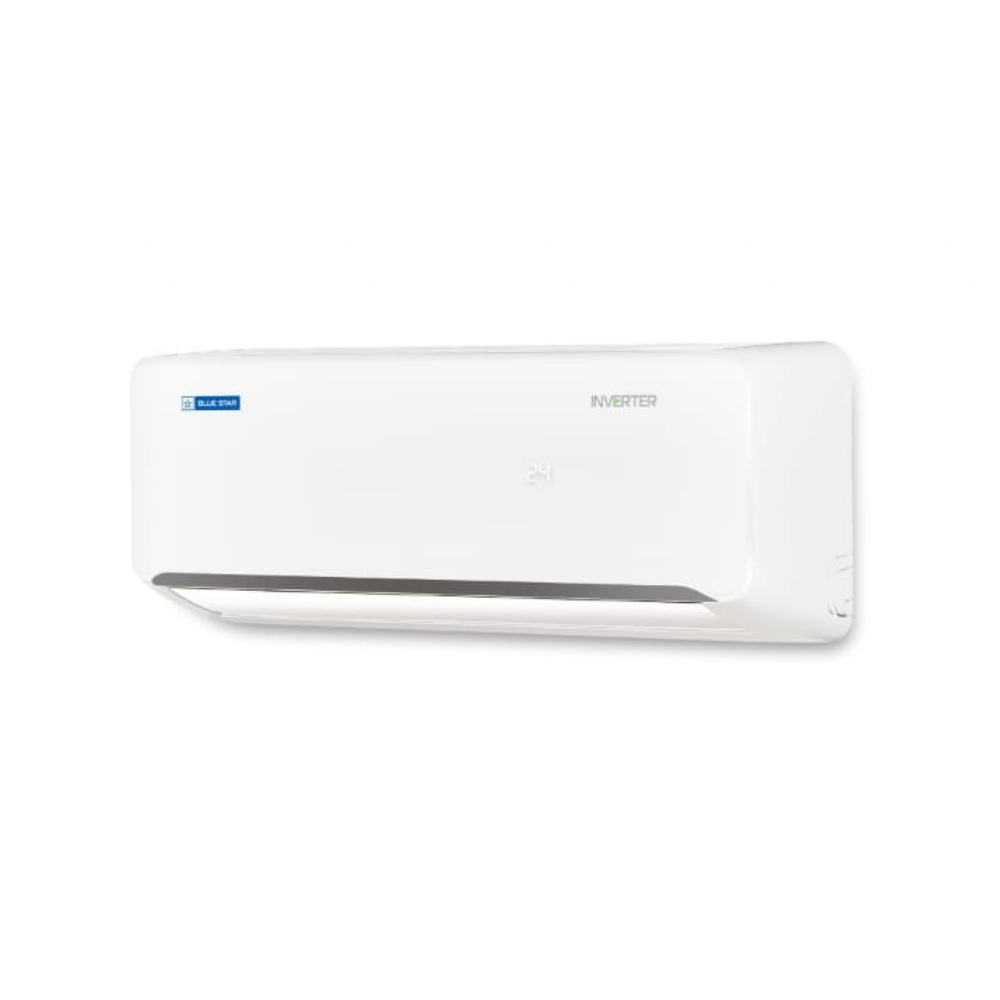 Blue Star IC312NNU Inverter AC in a bedroom.