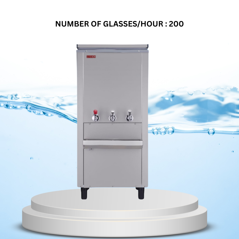 Commercial Usha SS4080 HNC cooler with three temperature options. Commercial Usha SS4080 HNC cooler with three temperature options.