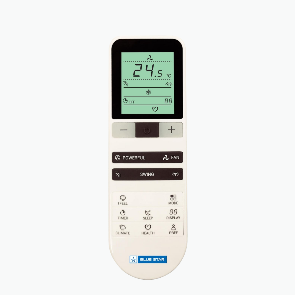 Blue Star IA319VCU 1.7-ton AC with LCD Display Remote