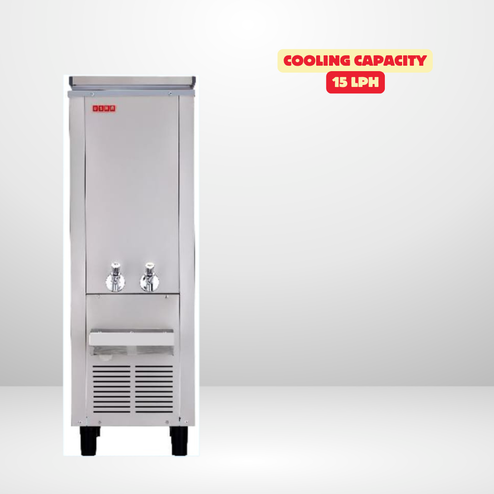 Commercial water cooler Usha SS1540, normal and cold. Commercial water cooler Usha SS1540, normal and cold.