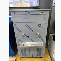 "Western SWC80120 water cooler, heavy-duty compressor, chilled water dispenser."