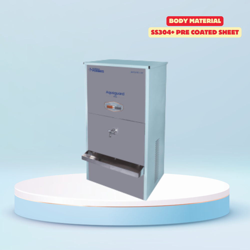 Filtered water cooler with copper zinc Aquaguard