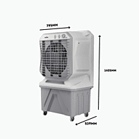 KenStar Aero Glide air cooler: 135 liters of intense cooling power. KenStar Aero Glide air cooler: 135 liters of intense cooling power.