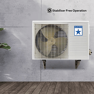 Blue Star Fixed Speed Window AC-WIE324L  2 Ton 3 Star with Stabiliser Free Operation