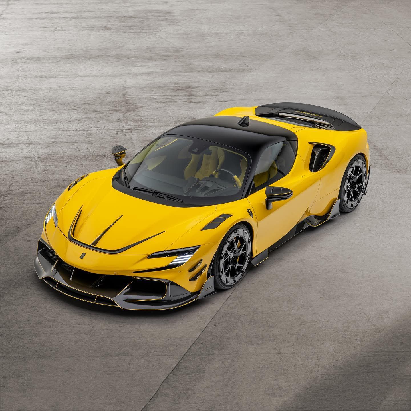 Mansory Design Carbon Fiber Body Kit For Ferrari SF90 Mansory Design Carbon Fiber Body Kit For Ferrari SF90