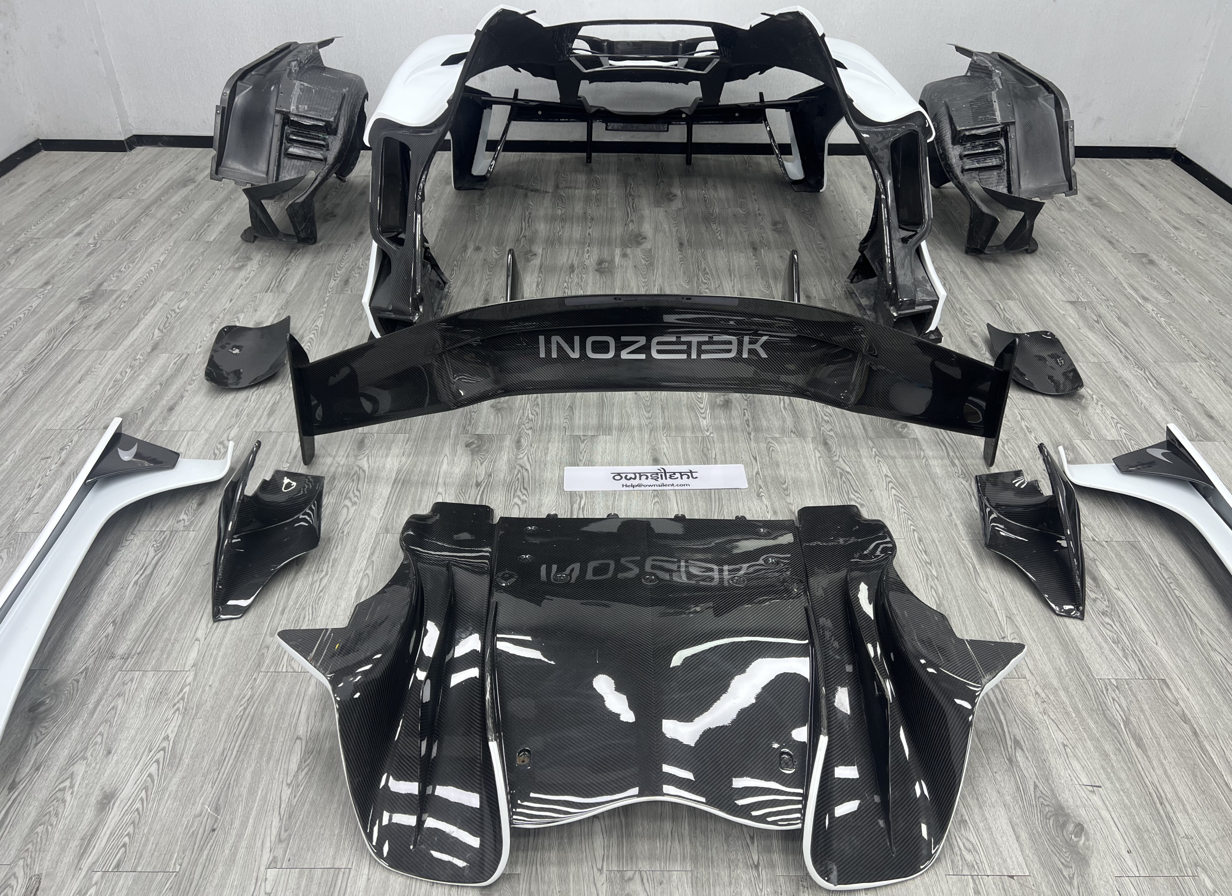 McLaren P1 (2013–2015) Full GTR-Style Autoclave Carbon Fiber Body Kit Upgrade