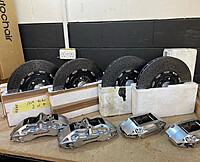 OWNSILENT Carbon-Ceramic Braking System for McLaren Speedtail with Calipers & Pads