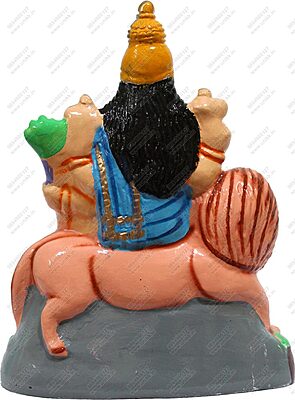 Unikk Durga Paper Mache Golu Doll for Navarathri (Multicolor)
