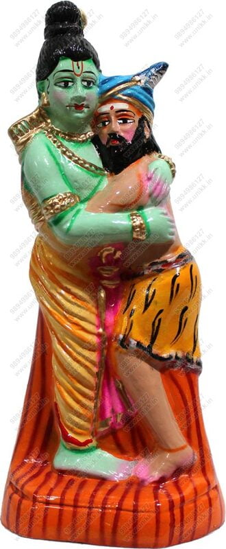 Unikk Ram Guha Paper Mache Golu Doll for Navarathri (Multicolor) Unikk Ram Guha Paper Mache Golu Doll for Navarathri (Multicolor)