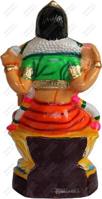 UNIKK Bala Tripurasundari 34 cm Height Made of Eco Friendly Paper Mache Multicolor UNIKK Bala Tripurasundari 34 cm Height Made of Eco Friendly Paper Mache Multicolor