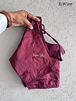 V140: Beautiful Readymade Pure Pattu Blouses