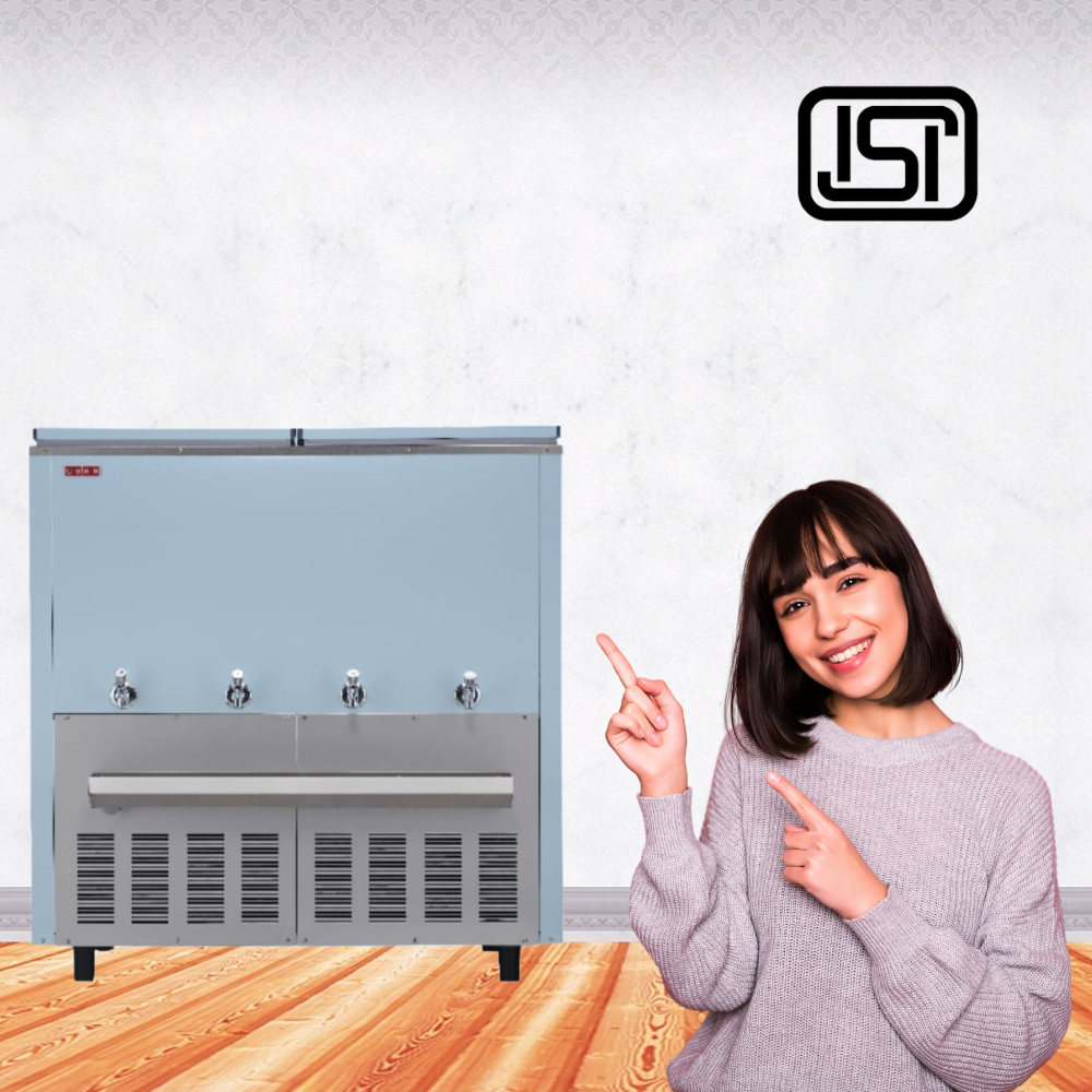 ISI Marked Usha Partial Steel Body Water Cooler SP150300NC with Normal & Cold Water Options ISI Marked Usha Partial Steel Body Water Cooler SP150300NC with Normal & Cold Water Options