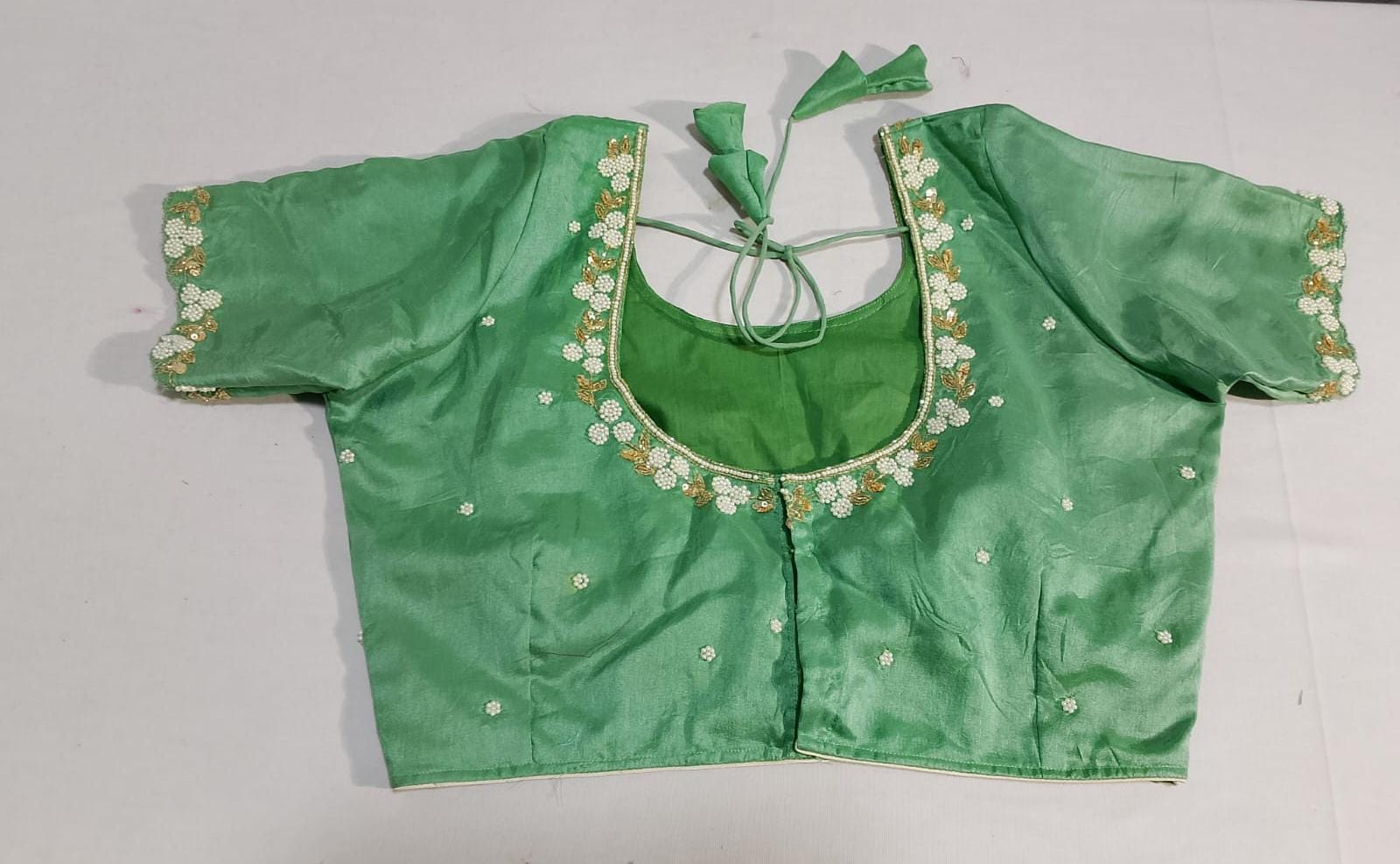 C203: Ready To Ship Beautiful Organaza Saree With Stitched Blouse C203: Ready To Ship Beautiful Organaza Saree With Stitched Blouse