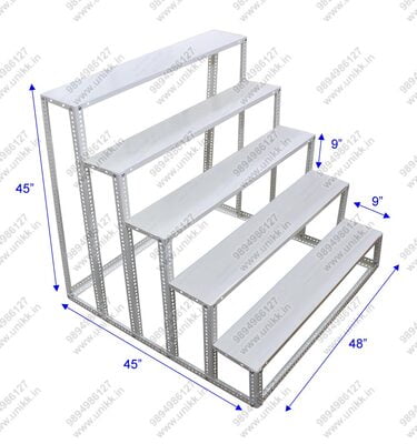 5 Steps Golu Stand Powder Coated 5 Steps Golu Stand Powder Coated