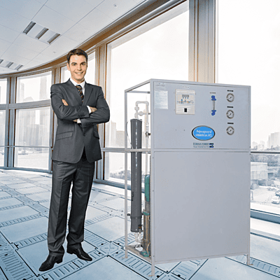 Stainless steel skid Aquaguard 250 LPH RO system Stainless steel skid Aquaguard 250 LPH RO system