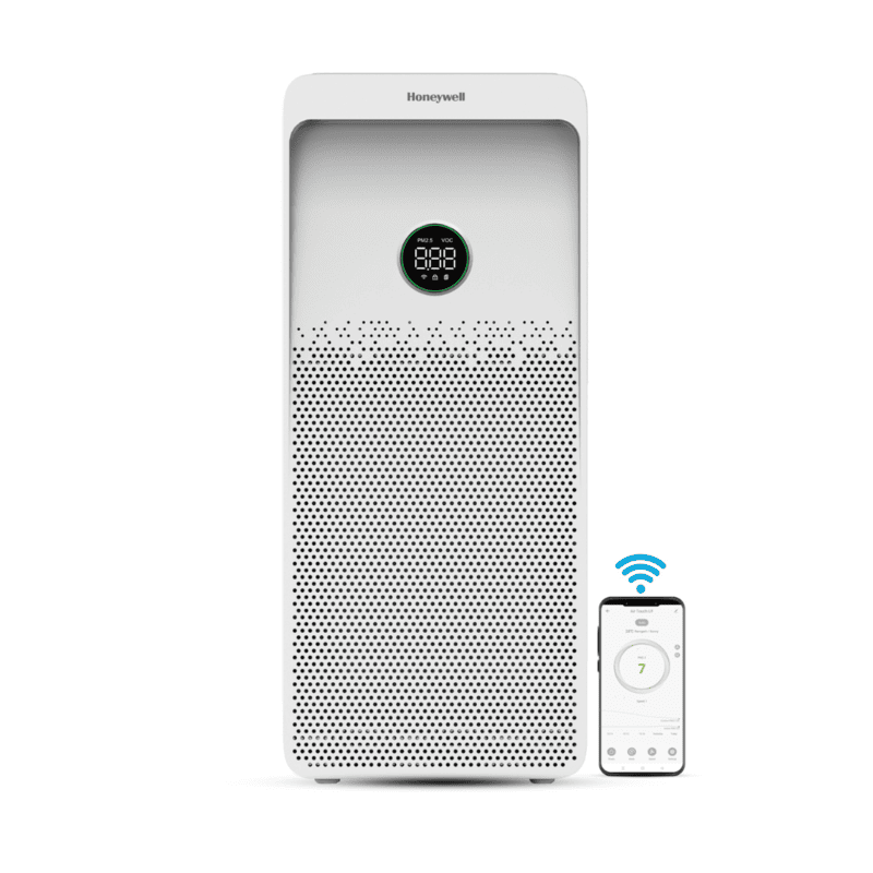 Diagram of Honeywell Air Touch U1 airflow