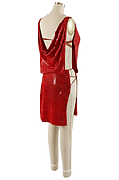 Head turning Red Latin/Rhythm Dress