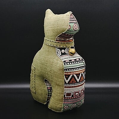 Chó Đá Cao Cấp KYMVIET Vải Thổ Cẩm Handmade Chó Đá Cao Cấp KYMVIET Vải Thổ Cẩm Handmade