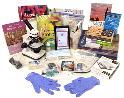 10th Grade Self-Paced Subscription with Books and Materials Kit