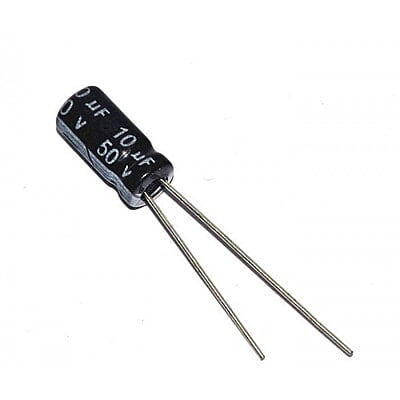CAPACITOR 10UF 50V