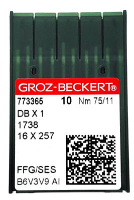 GROZ BECKERT NEEDLE SYSTEM 16X257 BALL POINT