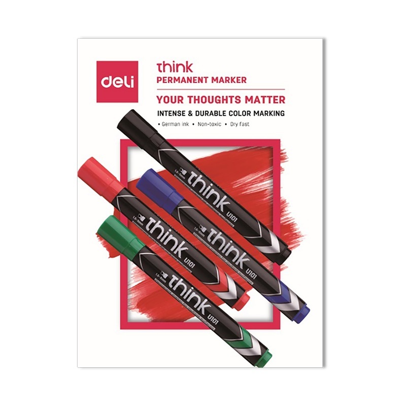 DELI U10150 PERMANENT MARKER GREEN CHI