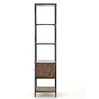 Fremont Black Iron + Solid Wood Bookshelf Fremont Black Iron + Solid Wood Bookshelf