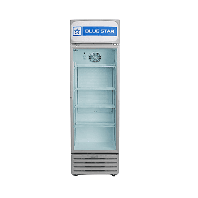 Blue Star Visi Cooler VC290A, 285 liters capacity, front view.