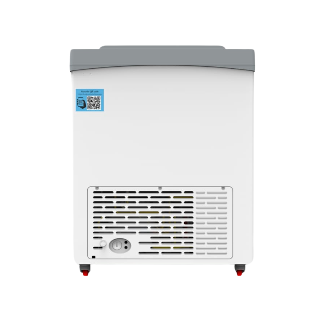 Shop Blue Star Flat Glass Top Deep Freezer-GT5-590NP with Quadra cool technology