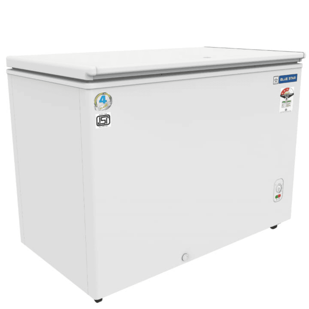 Blue Star Hard Top 300 Litre Chest Freezer CF3-300MEW-SD - Front View Blue Star Hard Top 300 Litre Chest Freezer CF3-300MEW-SD - Front View