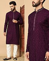 C025: Beautiful Mens Kurta Pajama With Jacket C025: Beautiful Mens Kurta Pajama With Jacket