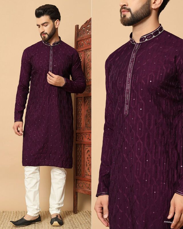 C025: Beautiful Mens Kurta Pajama With Jacket C025: Beautiful Mens Kurta Pajama With Jacket